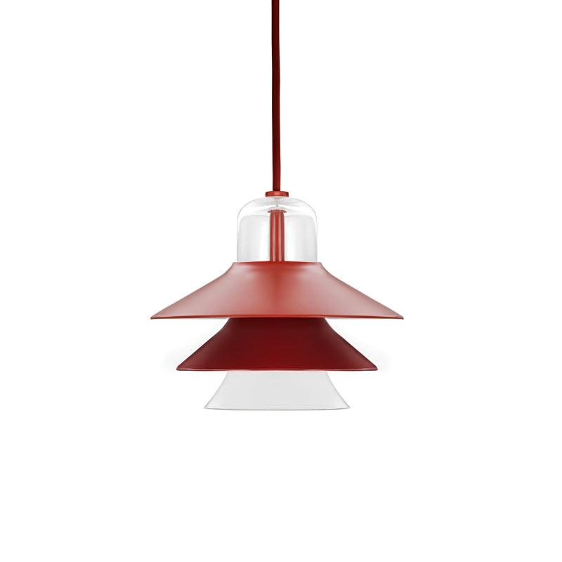 Ikono Modern Pendant Lamp - Stylish Hanging Light Fixture for Kitchen Island, Dining Room & Bedroom Decor