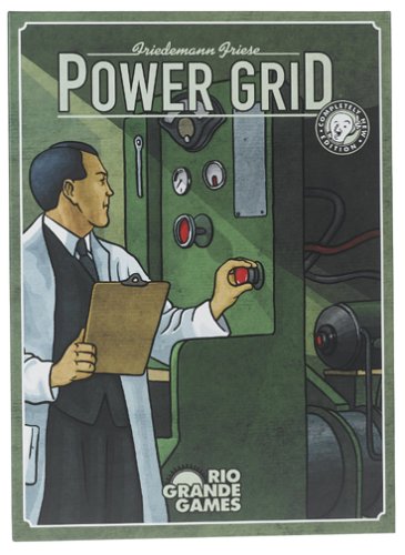 Power Grid Board Game by Rio Grande Games - Strategy & Economic Simulation for Family Game Nights & Group Play