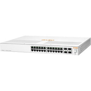 Aruba ION 1930 24-Port Gigabit Ethernet Switch with 4 SFP+ Ports - Ideal for Small Business Networks and High-Speed Data Centers
