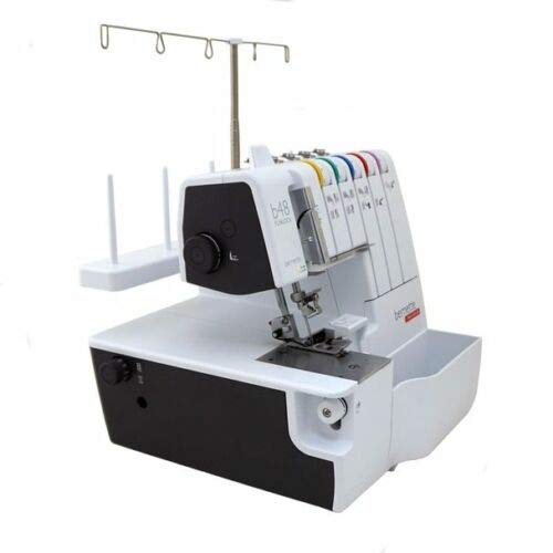 Bernette b48 Serger Overlock Coverstitch Machine - Professional 4-Thread Sewing for Garments & Crafts | Perfect for Home Tailoring, DIY Projects & Fashion Design