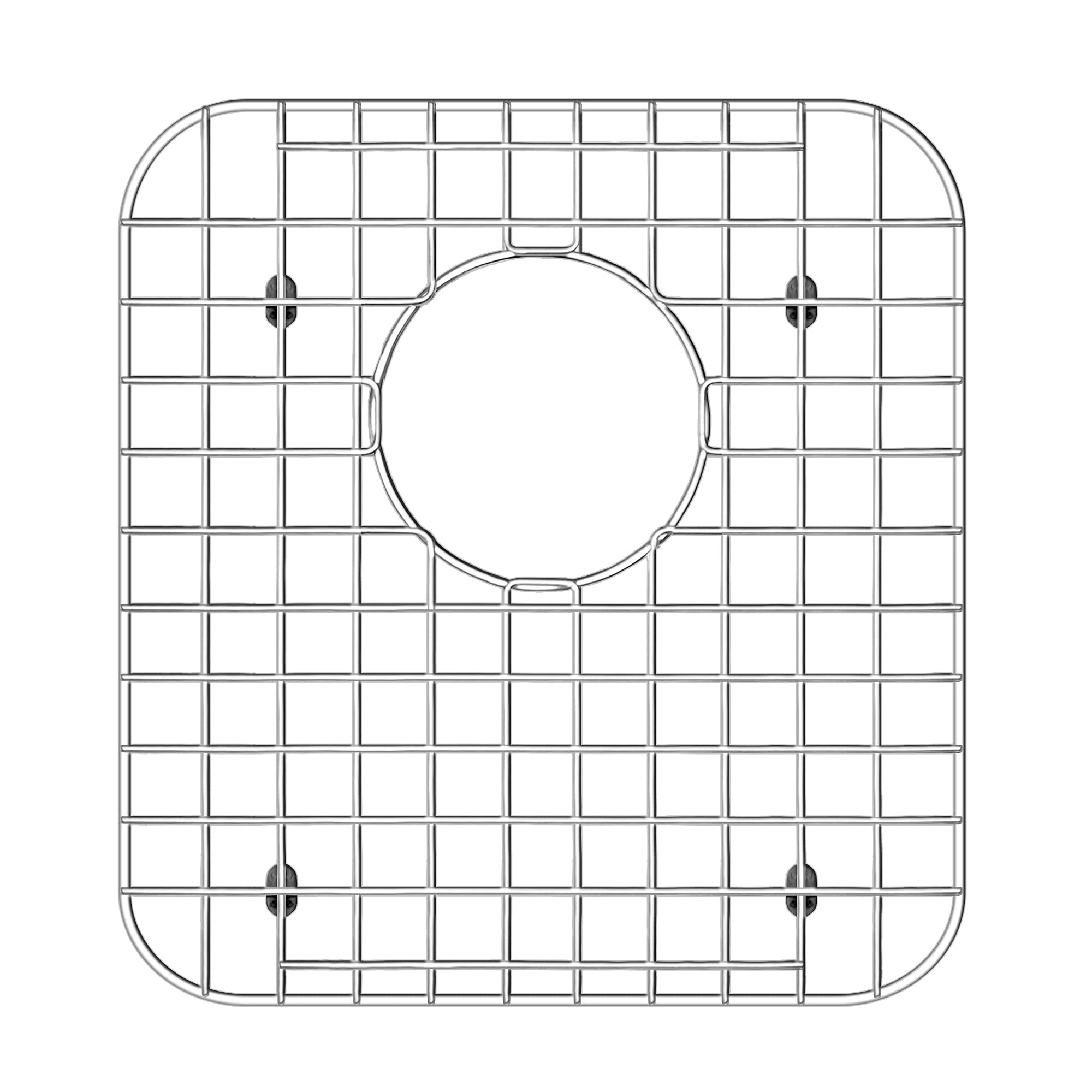 Whitehaus WHN3721SG Stainless Steel Kitchen Grid Organizer - Perfect for Pantry, Cabinet & Countertop Storage