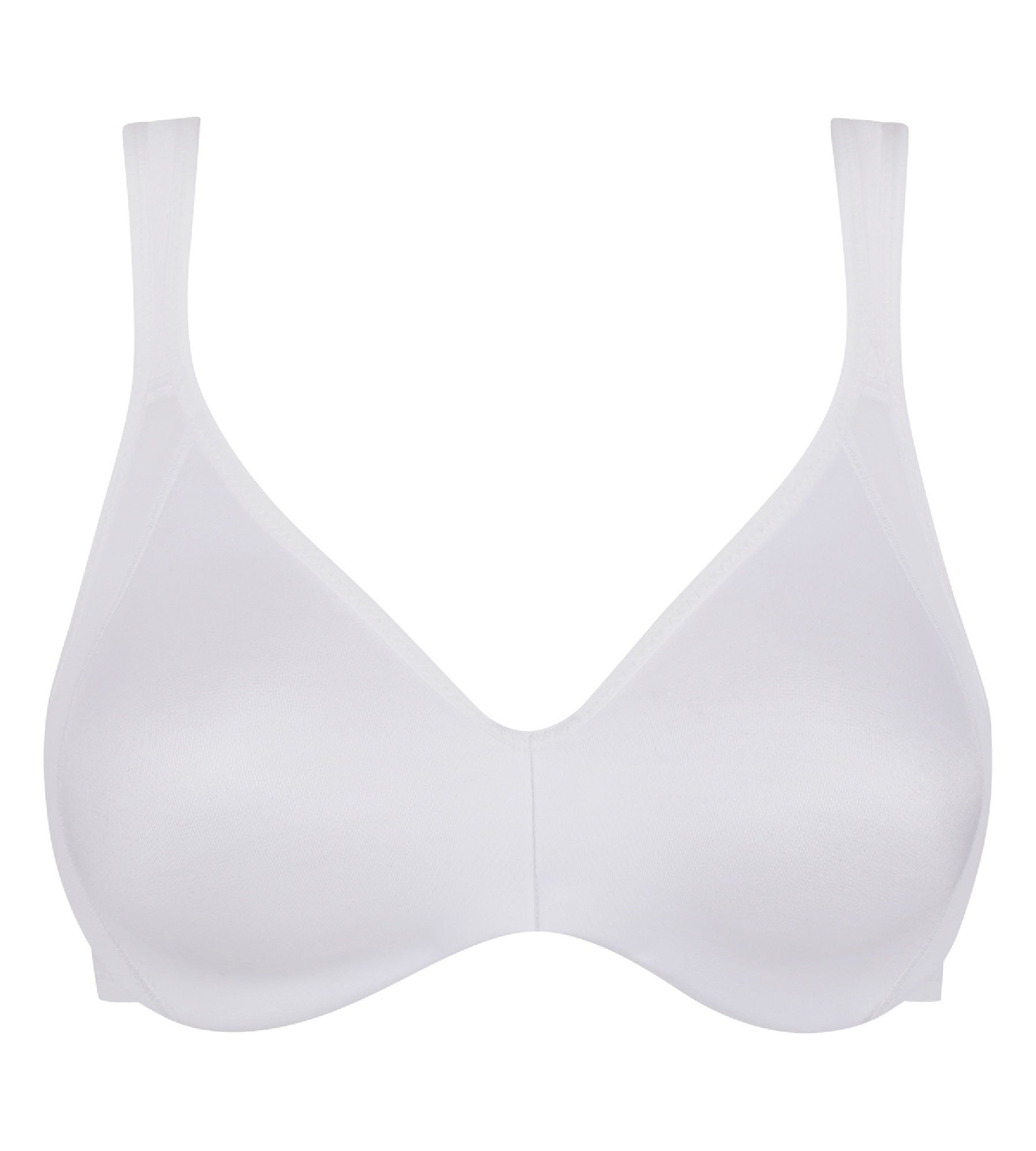 Generous Minimizer Bra with Underwire - White | Full Coverage Support for Large Bust | Perfect for Everyday Wear & Professional Outfits