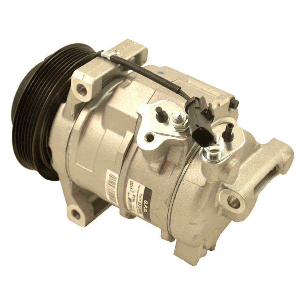 New A/C Compressor Fits 2011-2014 Dodge Charger (Part# 6512496) | High-Performance Auto AC Replacement | Perfect for Summer Cooling & Road Trips