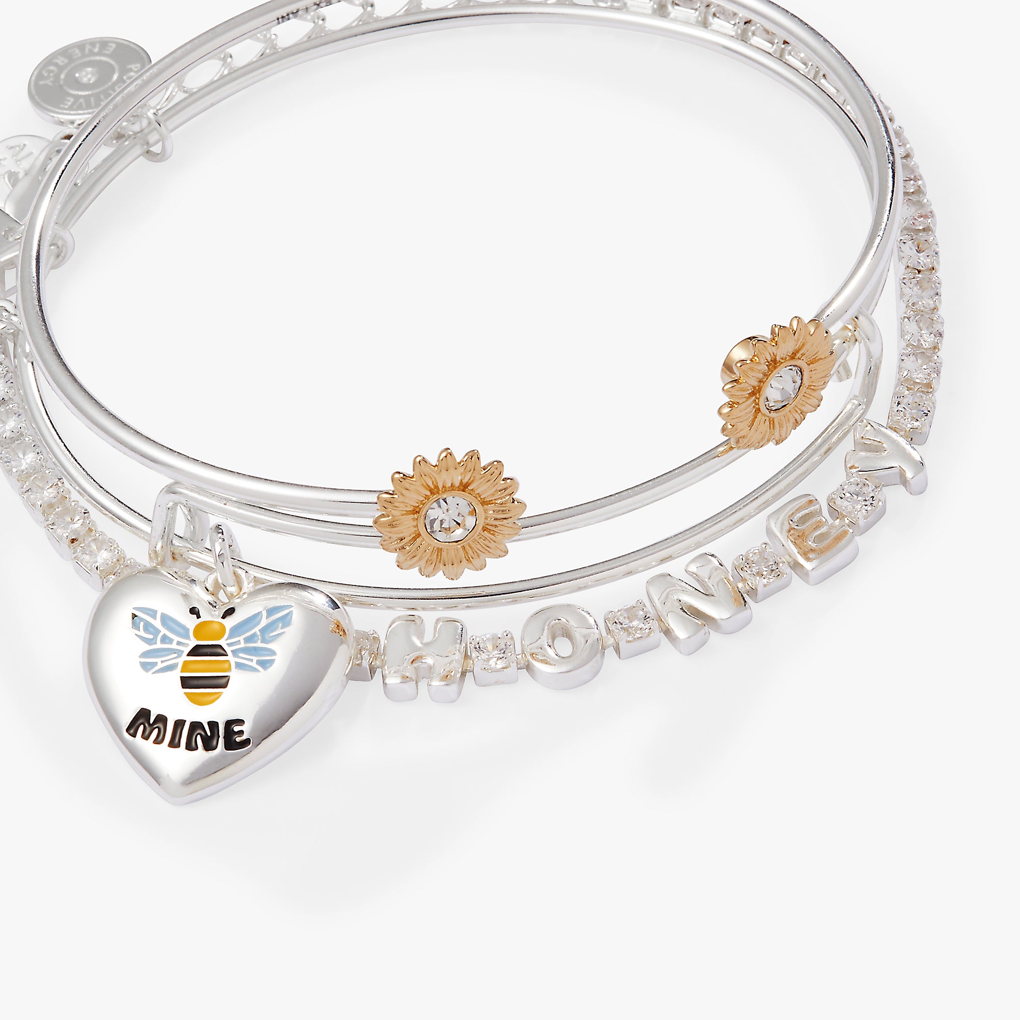 Bee Mine Bracelet Set of 3 - Cute Bee Charm Friendship Bracelets for Women & Teens - Perfect for Gifts, Best Friend Matching Jewelry & Everyday Wear