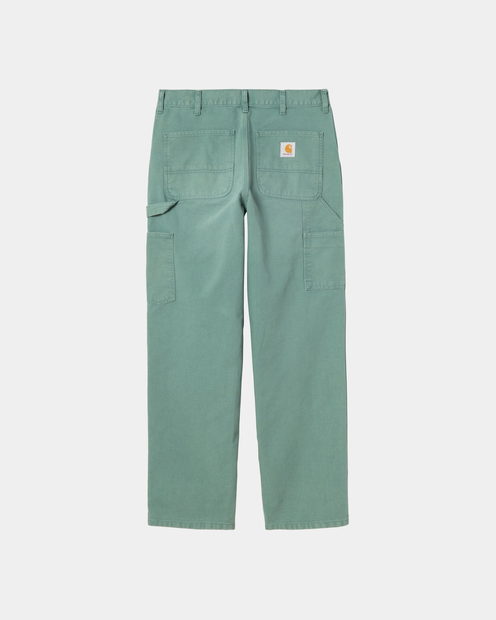 Single Knee Pants - Stone Canvas & Silver Pine | Durable Workwear for Outdoor Activities, Hiking, and Construction