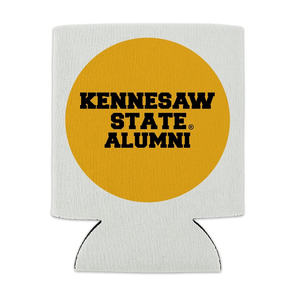 Kennesaw State Owls Alumni Can Cooler - Insulated Collapsible Drink Sleeve for Beer & Soda - Perfect for Tailgates, Picnics & Game Day Parties