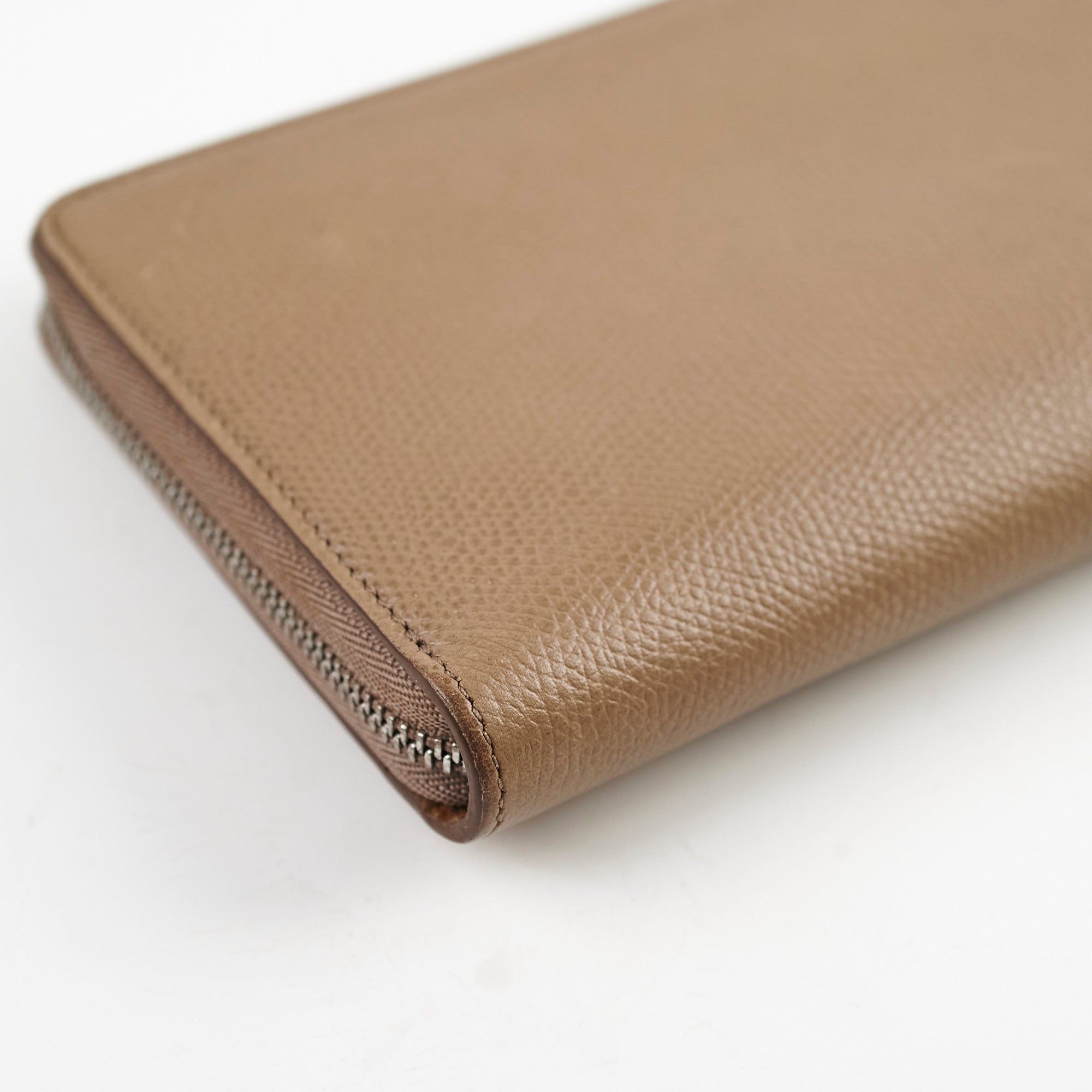 Celine Long Wallet in Dark Beige - Premium Leather Women's Wallet with Multiple Card Slots - Perfect for Everyday Use & Gift Giving