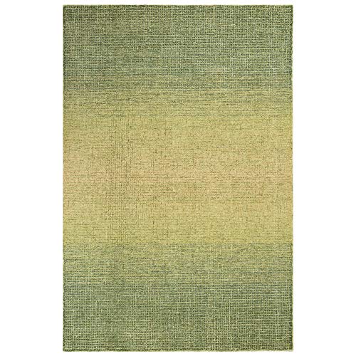 Green and Beige