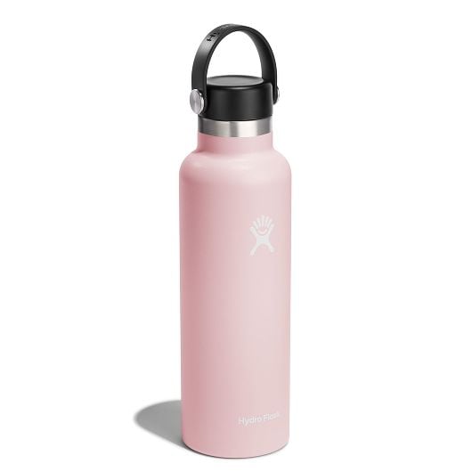 21 oz Standard Mouth Water Bottle - BPA Free, Leak Proof Stainless Steel Insulated Bottle for Gym, Hiking & Everyday Use
