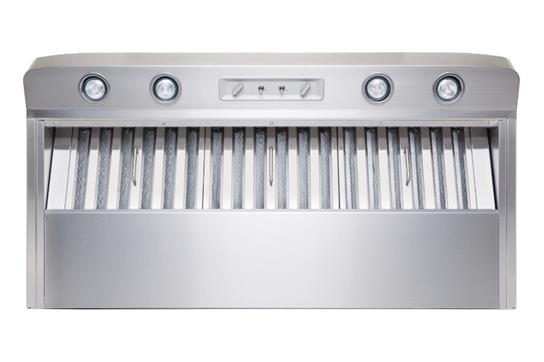 UP27M42SB 42-Inch Stainless Steel Pro Style Range Hood with Internal/External Blower Options | 300-1650 CFM | Commercial-Grade Kitchen Ventilation for Home Chefs & Restaurants
