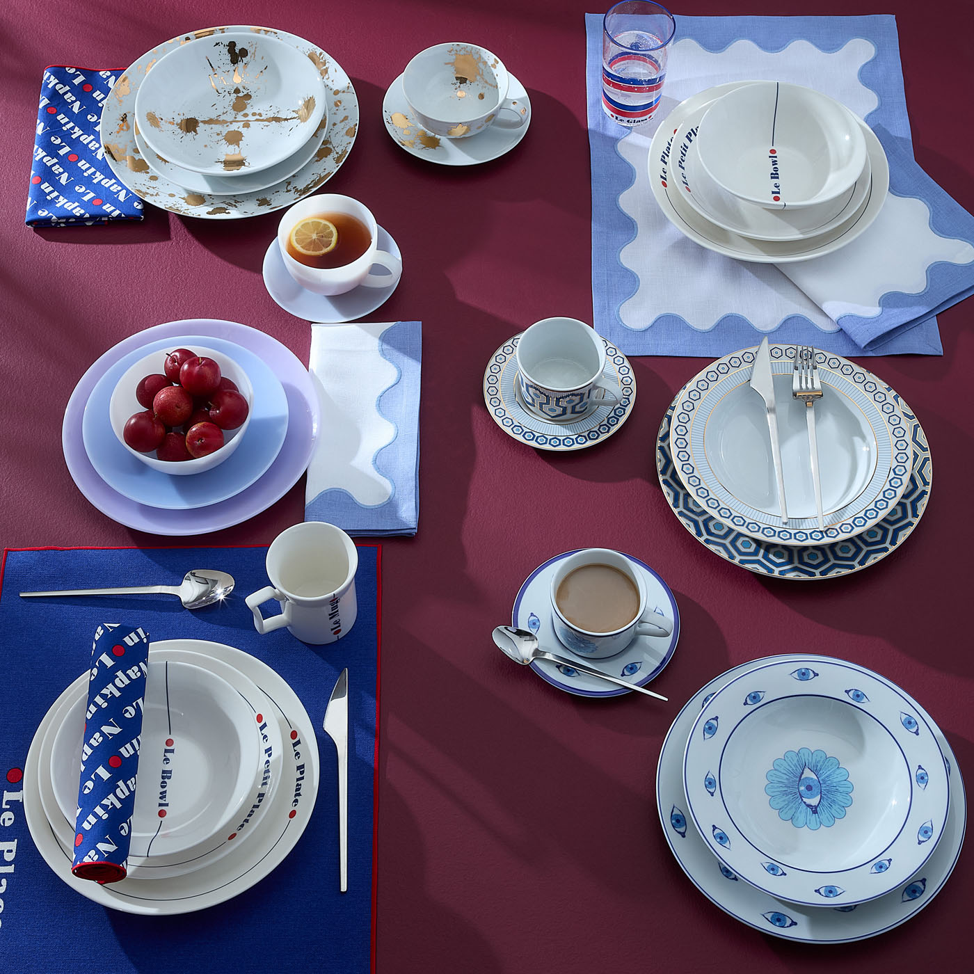 Premium Newport Dinner Plates Set of 4 - Elegant Porcelain Dinnerware for Fine Dining, Restaurants & Home Entertaining - Dishwasher & Microwave Safe