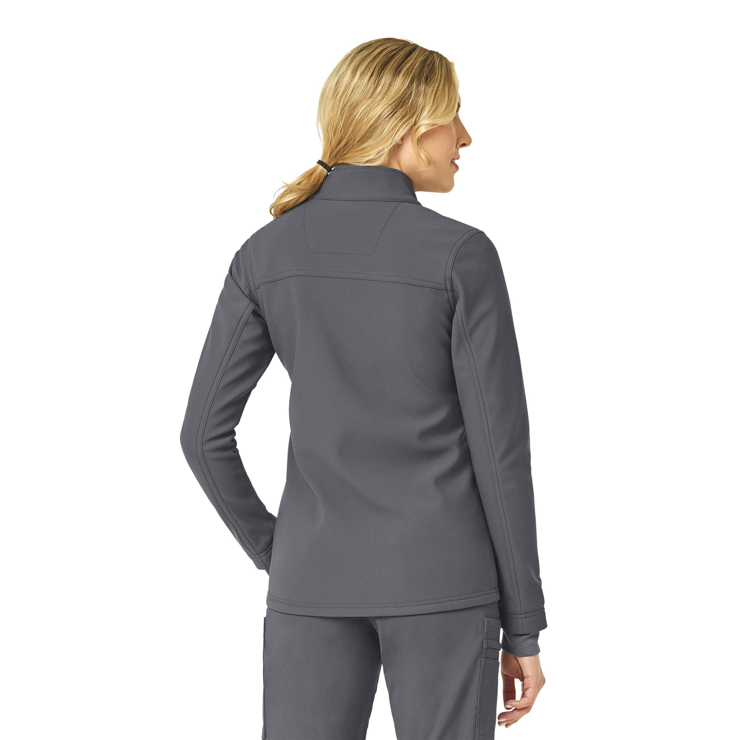 Carhartt Women's Rugged Flex Bonded Fleece Jacket - Warm Winter Work Jacket for Women, Durable & Comfortable Outdoor Fleece Coat - Perfect for Construction, Hiking & Cold Weather Activities
