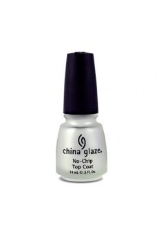 China Glaze No Chip Top Coat - Long-Lasting Nail Polish Sealant for Shine & Protection - Perfect for Manicures, Pedicures & Salon-Quality Nails at Home