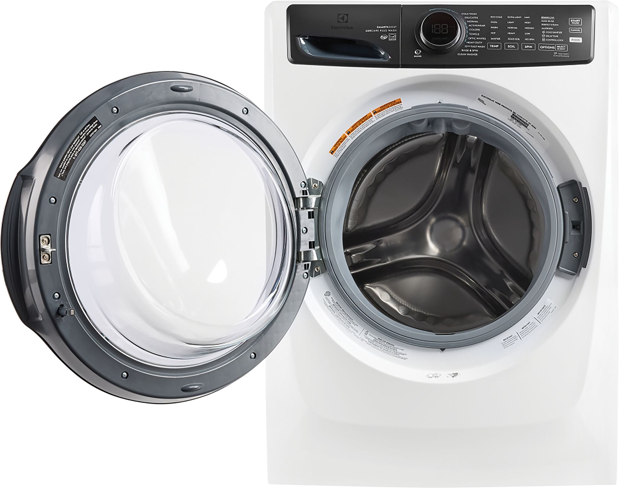 Electrolux ELFW7738AW 5.2 Cu. Ft. White Front Load Washer with Perfect Steam™ & LuxCare® Technology - Ideal for Large Families, Allergy Sufferers & Eco-Friendly Laundry
