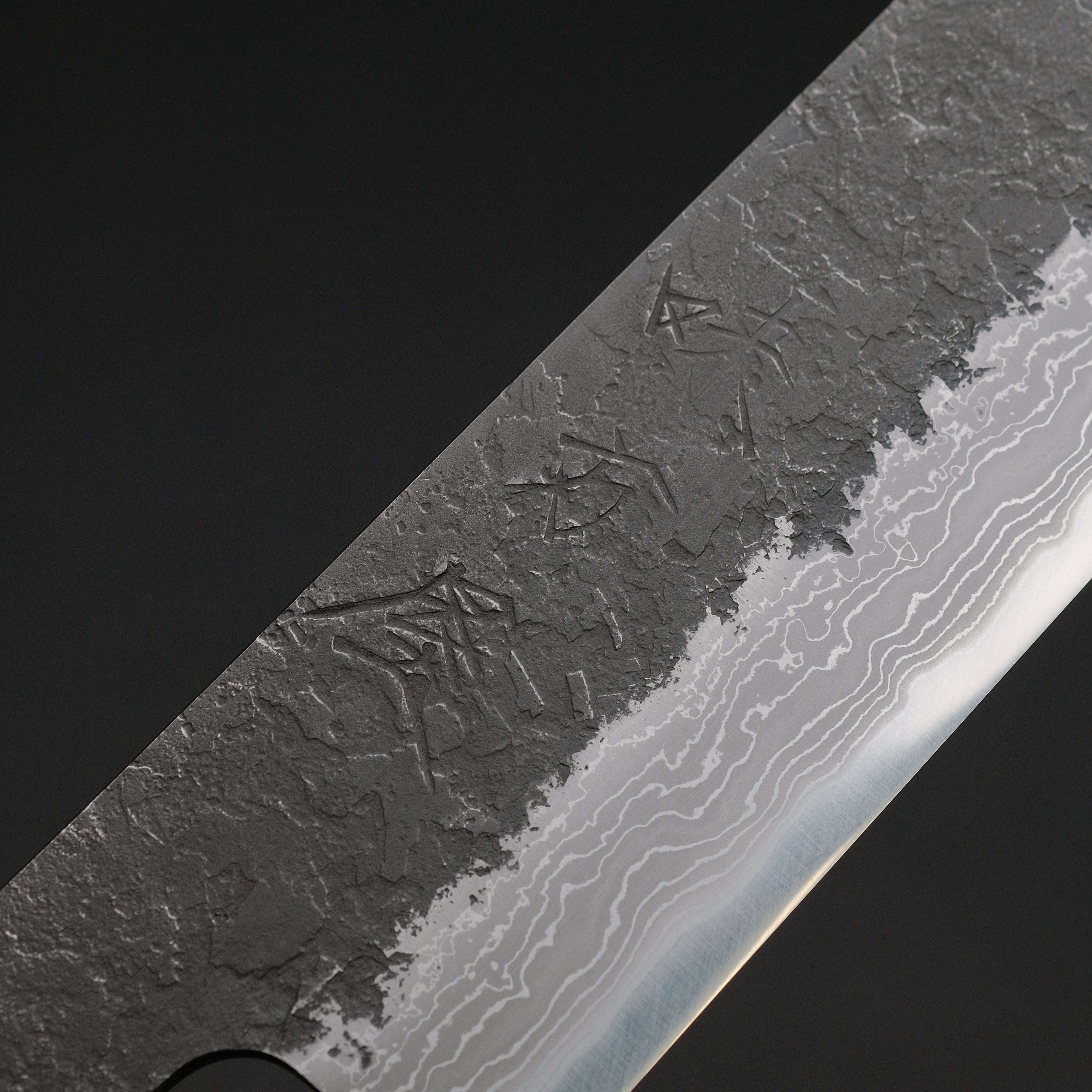 Premium Ajikataya White #2 Nashiji Damascus Sujihiki 270mm Japanese Slicing Knife with Octagonal Magnolia Wood Handle (#37) - Perfect for Sushi, Sashimi & Meat Carving