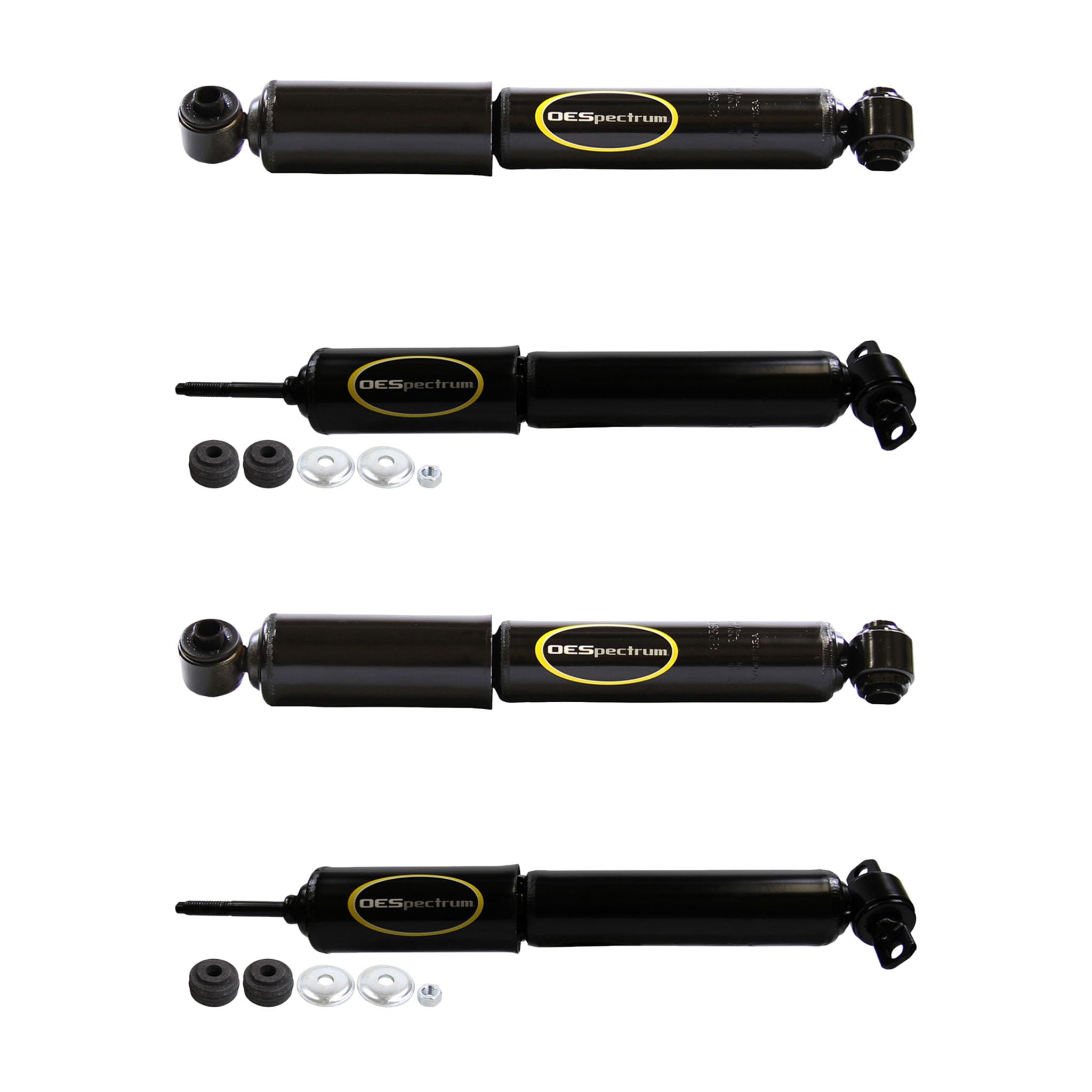 Monroe OESpectrum Shocks Set of 4 for Chevy Corvette 1984-1987 - 77-68309EH | BuyAutoParts | Smooth Ride & Enhanced Handling for Performance Driving