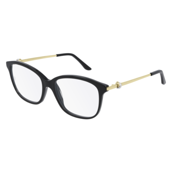 Cartier CT0258O 001 54mm Women's Designer Eyeglass Frames - Luxury Optical Glasses for Women, Perfect for Office, Reading & Fashion Accessories
