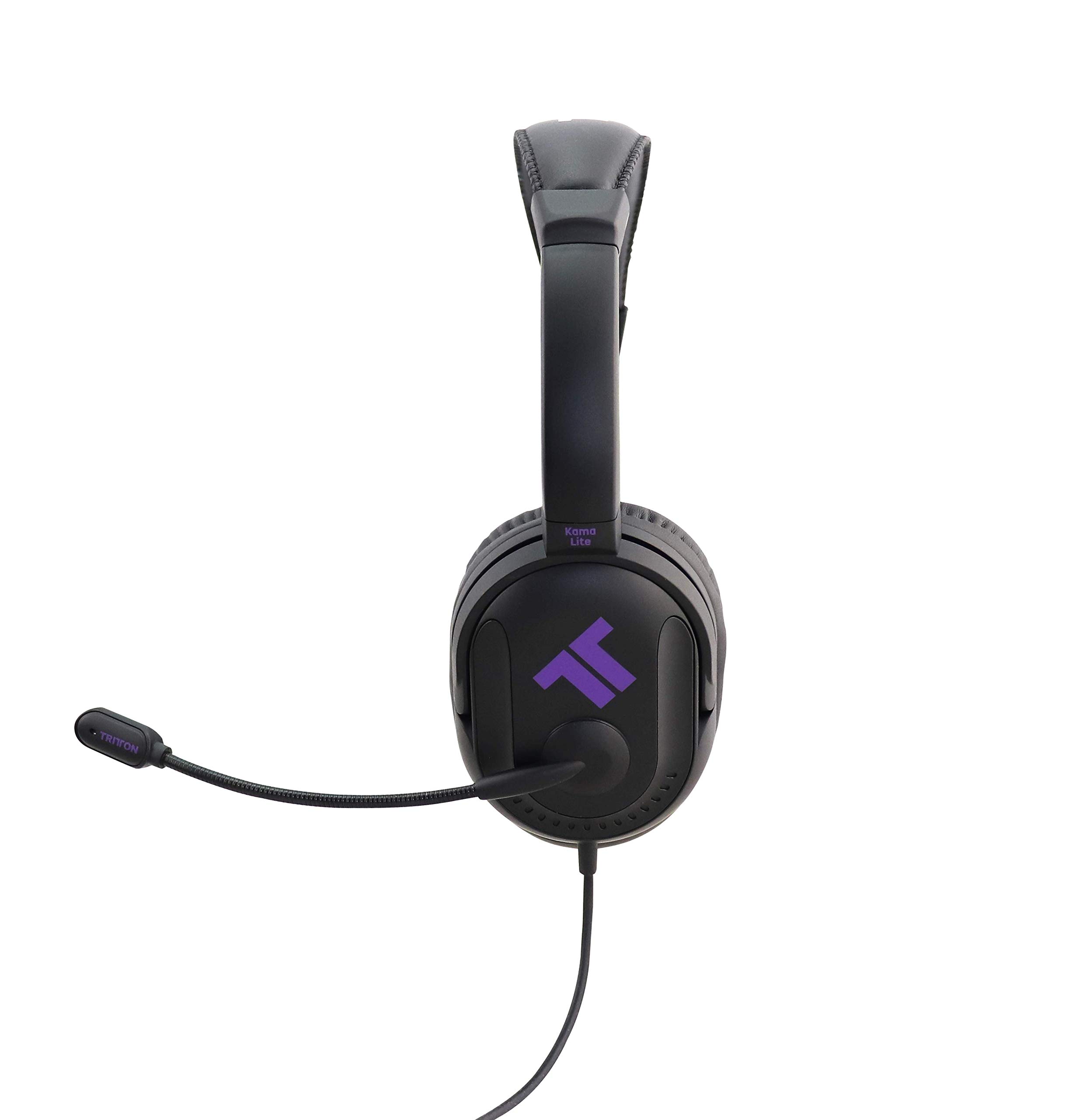 Tritton Kama LITE Gaming Headset for PS5, PS4, Xbox & PC - Noise Cancelling Mic, Lightweight Design - Perfect for Online Gaming, Streaming & Virtual Meetings