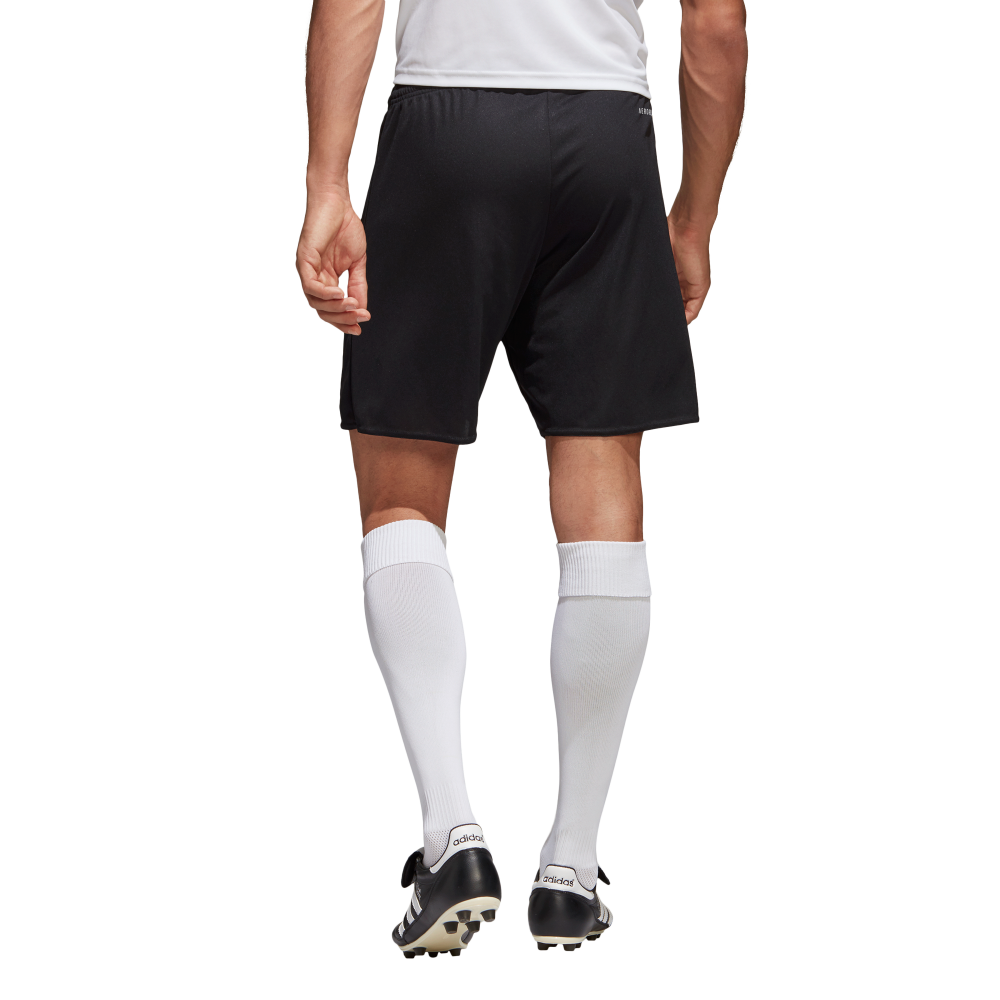 Adidas Youth Parma 16 Soccer Shorts - Black/White - Breathable Moisture-Wicking Athletic Shorts for Boys - Perfect for Soccer Training, Gym Workouts and Casual Wear