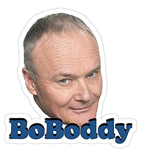 The Office Creed Bratton Boboddy Decal Sticker - Funny TV Show Vinyl Sticker for Cars, Trucks, Laptops, Walls & Windows - Perfect for Office Fans, Home Decor & Vehicle Customization