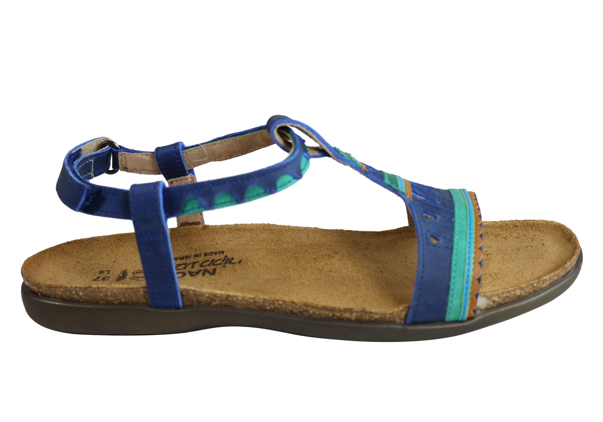 Naot Odelia Women's Comfortable Cushioned Supportive Leather Flat Sandals - Perfect for Walking, Travel & Summer Outfits