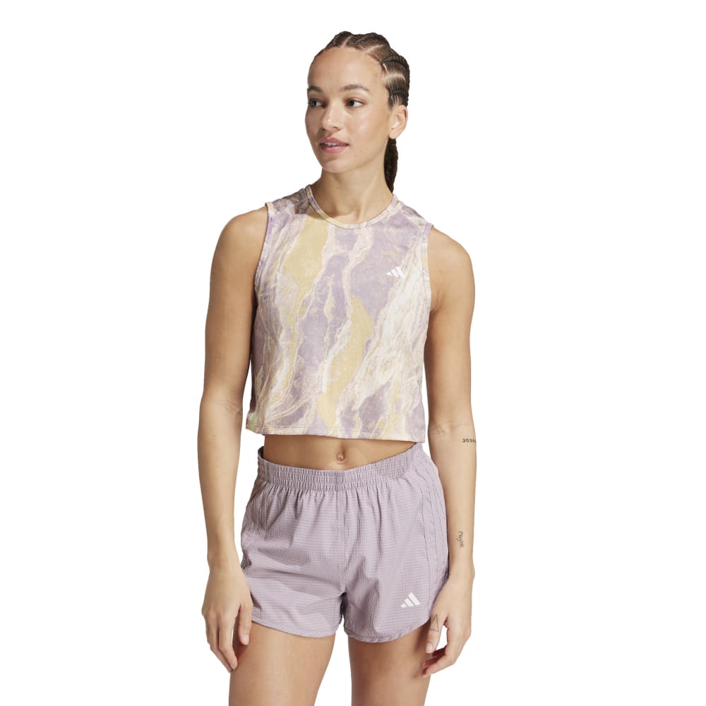 Adidas Move for the Planet AirChill Women's Workout Tank Top - Breathable & Moisture-Wicking for Running, Yoga & Gym