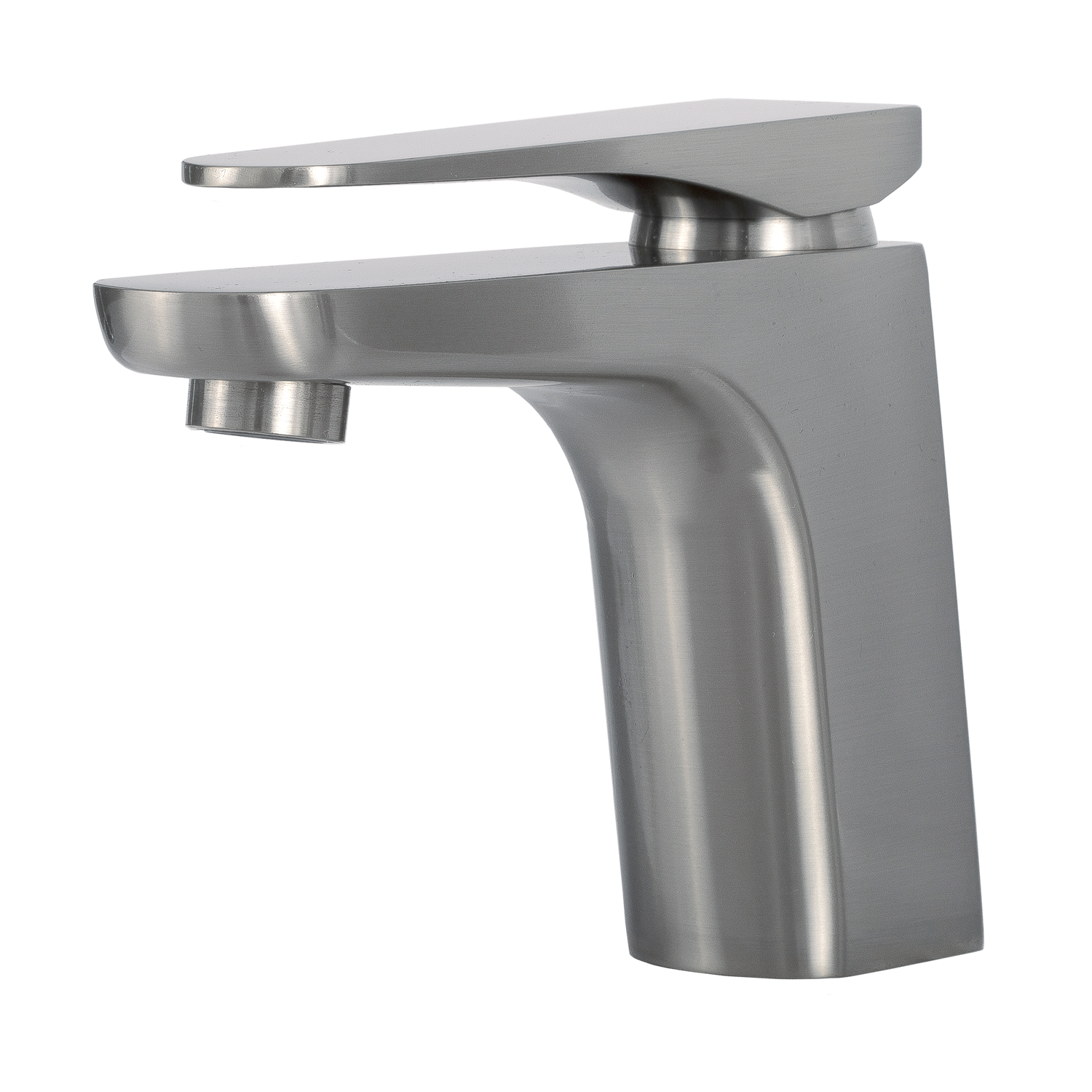 DAX 805A Single Handle Bathroom Sink Faucet - Solid Brass Construction, 6 7/8