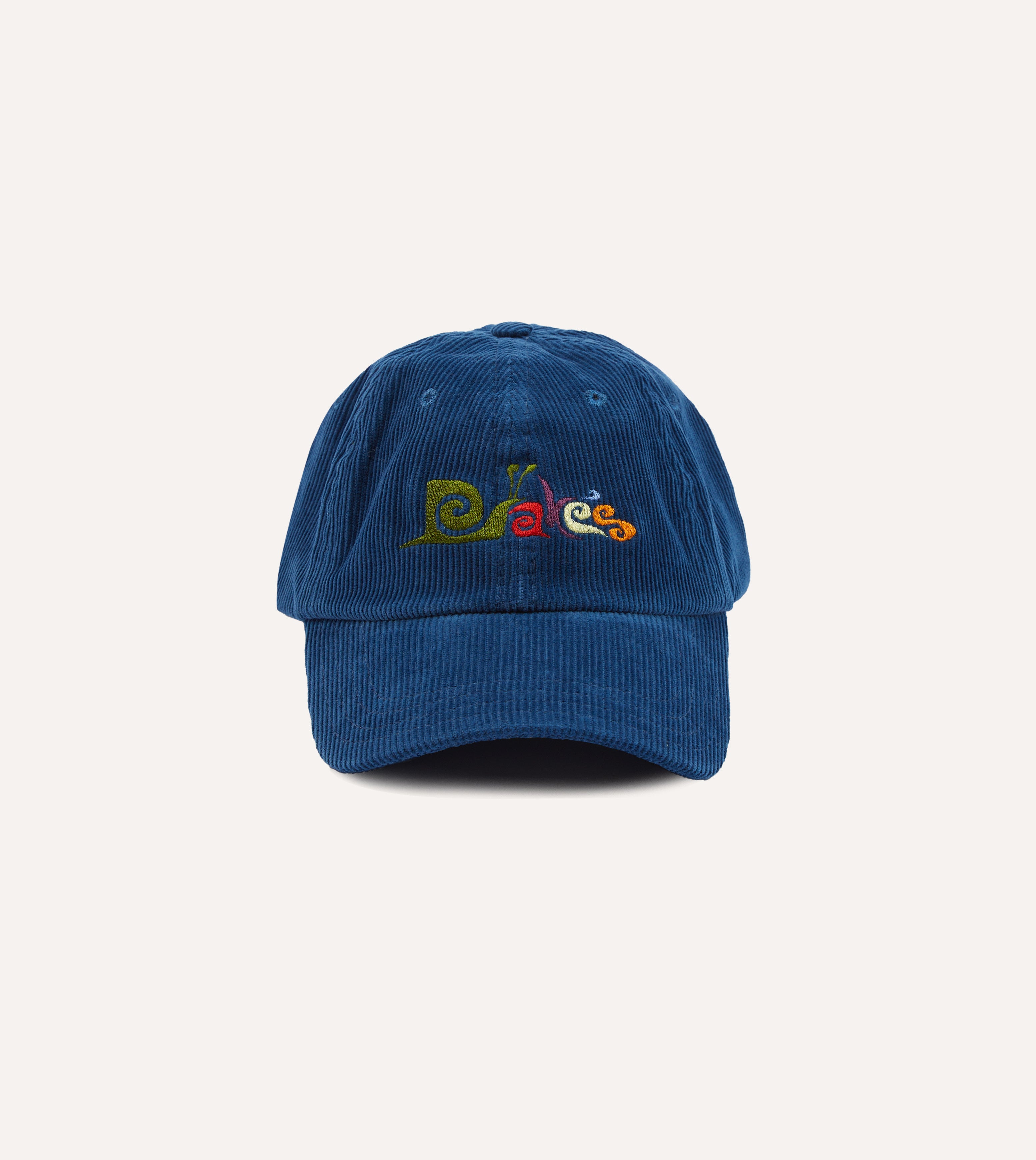Blue Snail Corduroy Baseball Cap for Men & Women - Vintage Adjustable Cotton Hat for Outdoor, Hiking, and Casual Wear