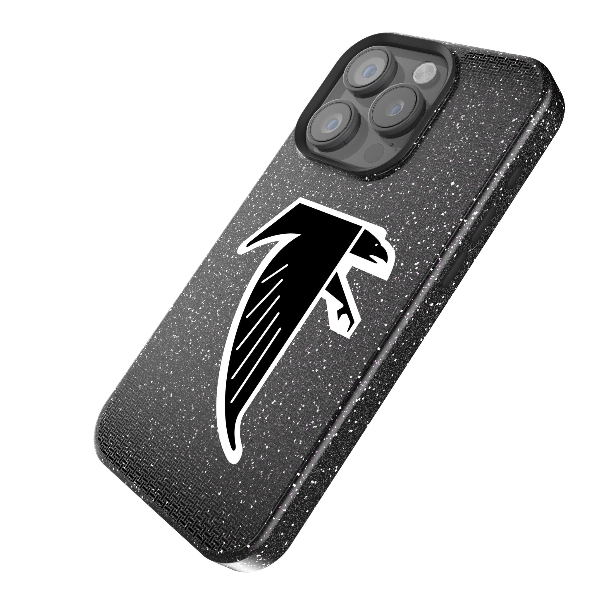 Atlanta Falcons Rhinestone Bling Phone Case for iPhone 14 13 12 11 Pro Max - Stylish NFL Team Design for Football Fans & Game Day Accessories