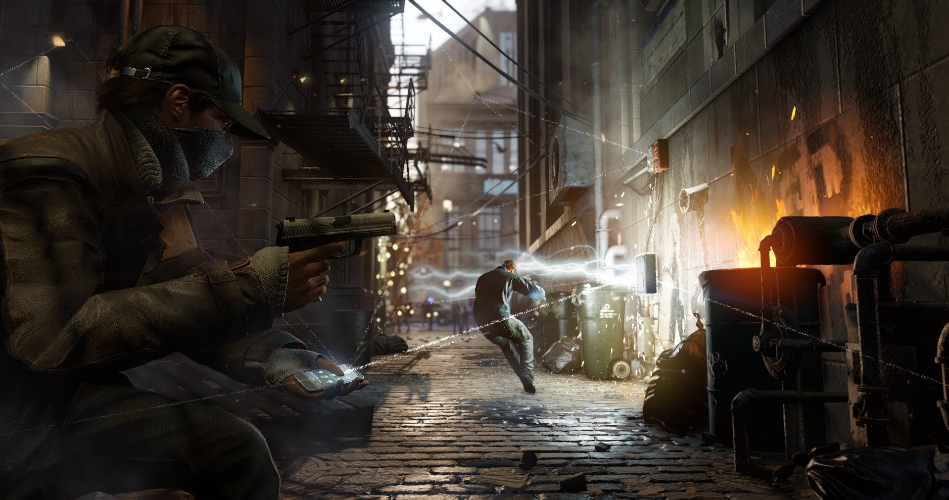 Watch Dogs for Xbox 360 - Open World Action Adventure Game for Thrilling Hacking & Stealth Gameplay at Home