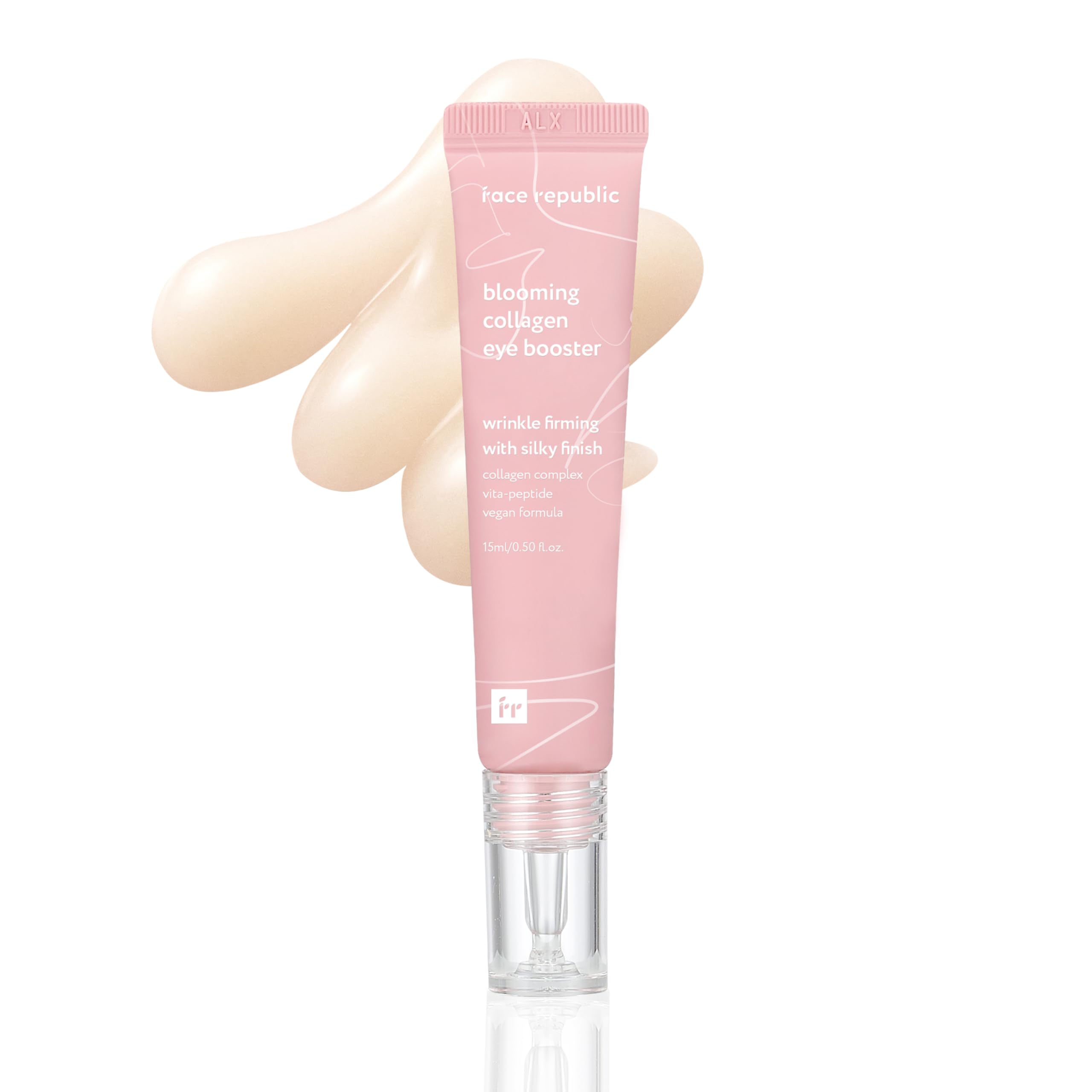 Face Republic Collagen Eye Cream 15ml - Wrinkle Care & Firming for Elastic Skin | Korean Vegan Skincare for Daily Use