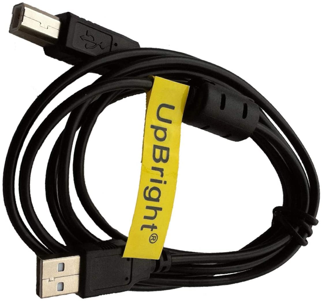 UpBright USB Printer Cable Compatible with Epson Stylus Photo RX510/RX500/RX620/RX420/R340/R800, NX215/NX300/NX400, CX3810/700/785/870/830/915/935/890, NX420/785EPX/CX7400/CX9400Fax/NX625 - High-Speed Data Transfer for Home & Office Printing