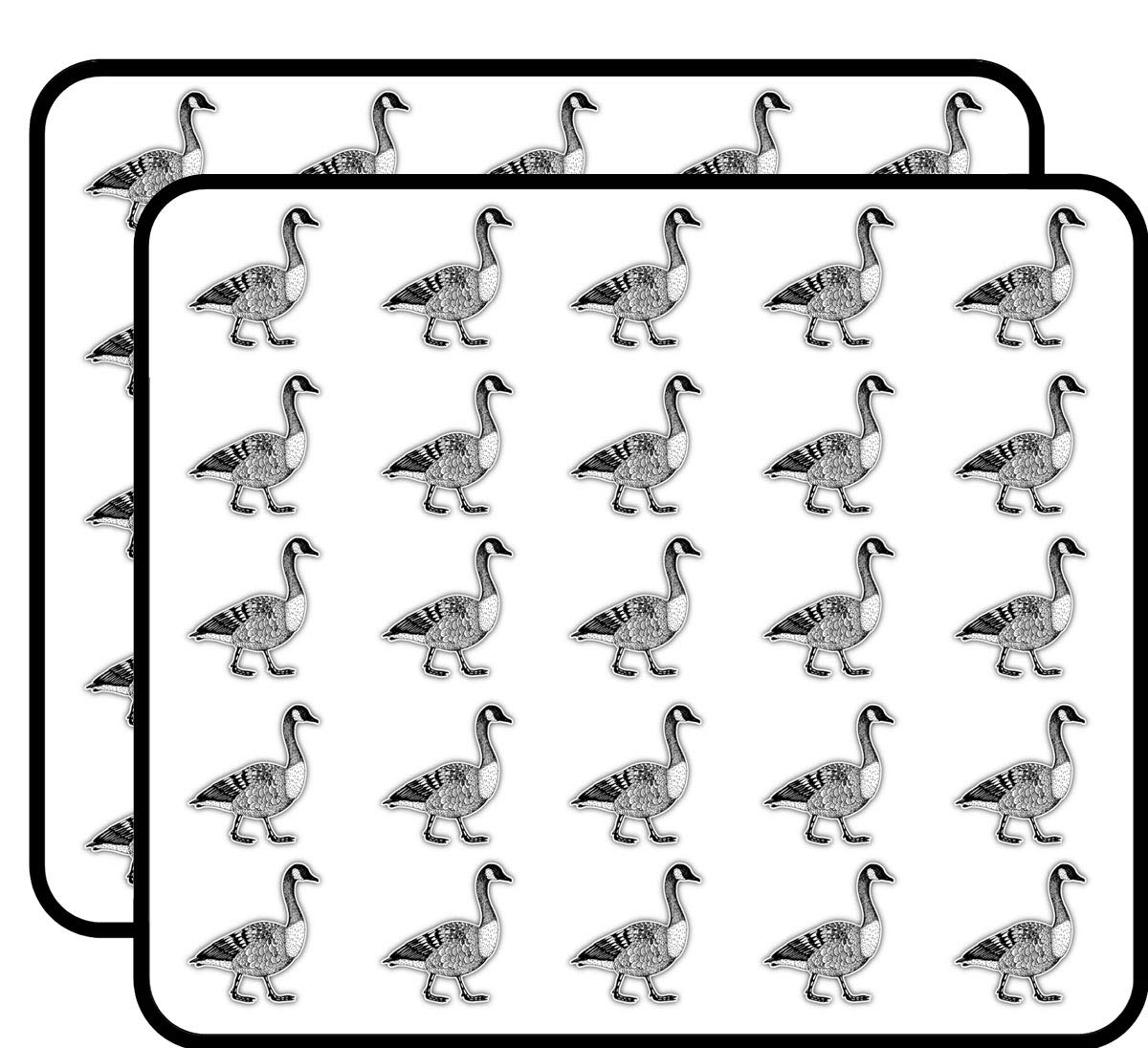 50 Pack Goose Sketch Art Stickers for Scrapbooking, DIY Crafts, Bullet Journals & Home Decor - Perfect for Kids Art Projects, Planner Decoration & Creative Gift Wrapping