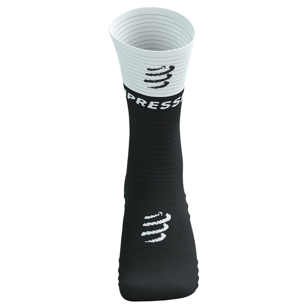 Compressport Mid Compression V2.0 Running Socks - Performance Athletic Socks for Marathon, Hiking & Sports - Enhanced Support & Comfort for Men & Women