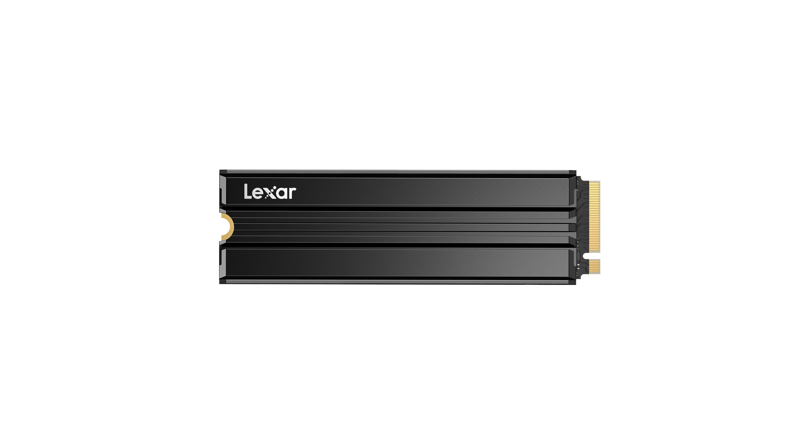 Lexar 2TB NM790 SSD with Heatsink - PCIe Gen4 NVMe M.2 2280 Internal Gaming SSD, 7400MB/s Read & 6500MB/s Write Speed - High Performance Solid State Drive for PS5, PC Builds, Video Editing & Content Creation (LNM790X002T-RN9NU)