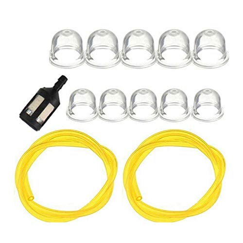 5-Pack Small & Large Primer Bulbs Replacement for Victa, Echo, Homelite, Stihl, Talon, Ryobi, Honda - Compatible with Lawn Mowers, Trimmers & Power Tools - Easy Installation & Durable Design