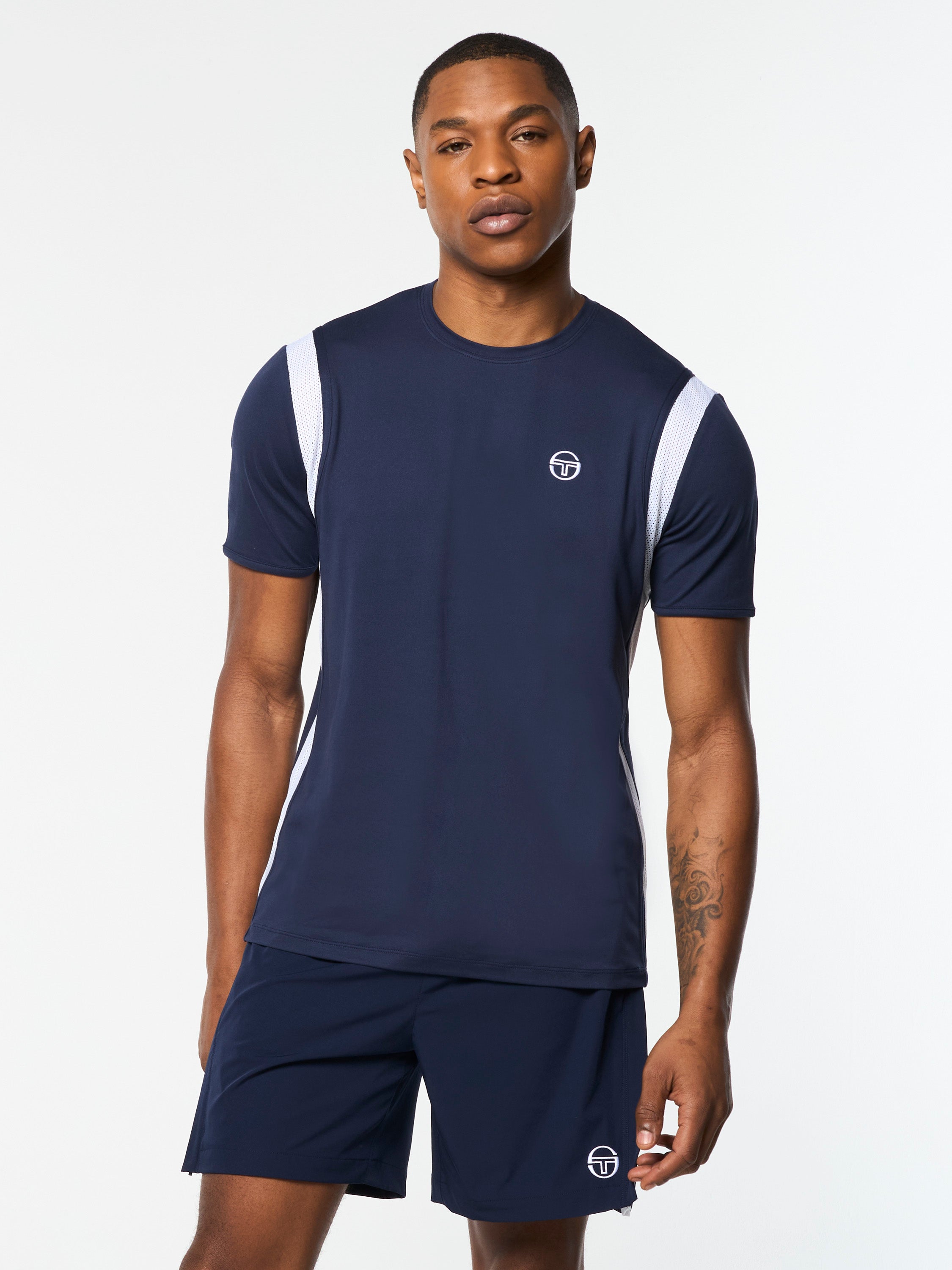 Paco Men's Casual T-Shirt - Soft Cotton Crew Neck Tee in Maritime Blue | Perfect for Everyday Wear, Gym & Outdoor Activities