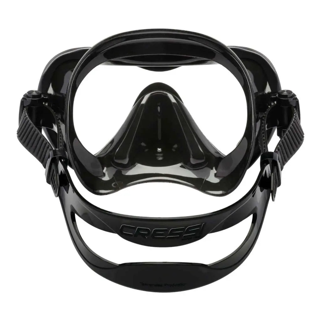 Cressi A1 Anti Fog Dive Mask + Epsilon SPE Dry Snorkel Set - Scuba Diving Gear for Clear Underwater Vision - Perfect for Snorkeling, Freediving & Beach Vacations