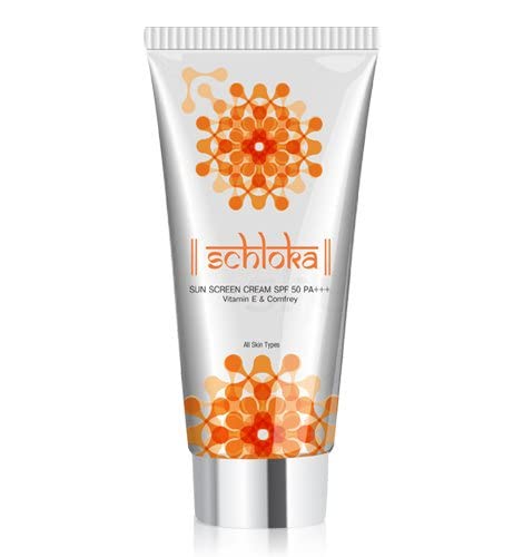 VRJ Enterprise Schloka SPF 50 PA+++ Sunscreen Cream - Broad Spectrum UVA/UVB Protection, Water Resistant, Non-Greasy Formula for Face & Body | Perfect for Beach, Swimming & Outdoor Activities