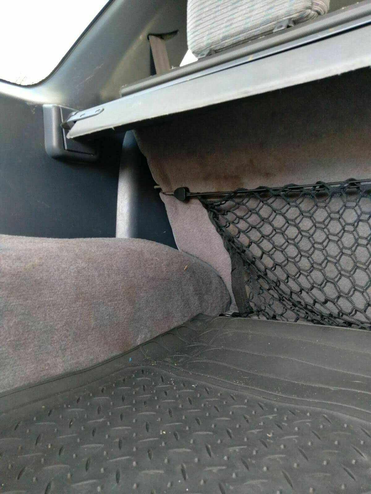 Premium Mesh Trunk Organizer & Cargo Net for TOYOTA 4RUNNER 1996-2024 - Envelope Style SUV Storage Solution - Durable Vehicle Carrier for Rear Seats - Perfect for Road Trips, Camping & Daily Organization