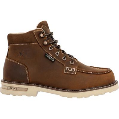 Rocky Grindstone XTR Waterproof Work Boots for Men - Durable Steel Toe Construction for Construction, Hiking & Outdoor Work