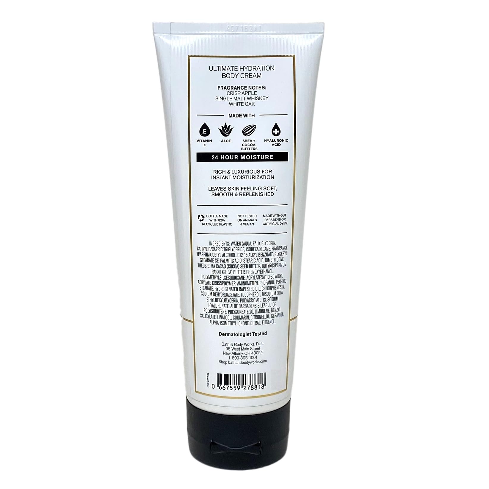 Bath & Body Works Men's Whiskey Reserve Gift Set - Body Cream, 3-in-1 Wash, Body Spray, Hand Cream & Spice Soap - Perfect for Gifts, Travel & Self-Care Routine