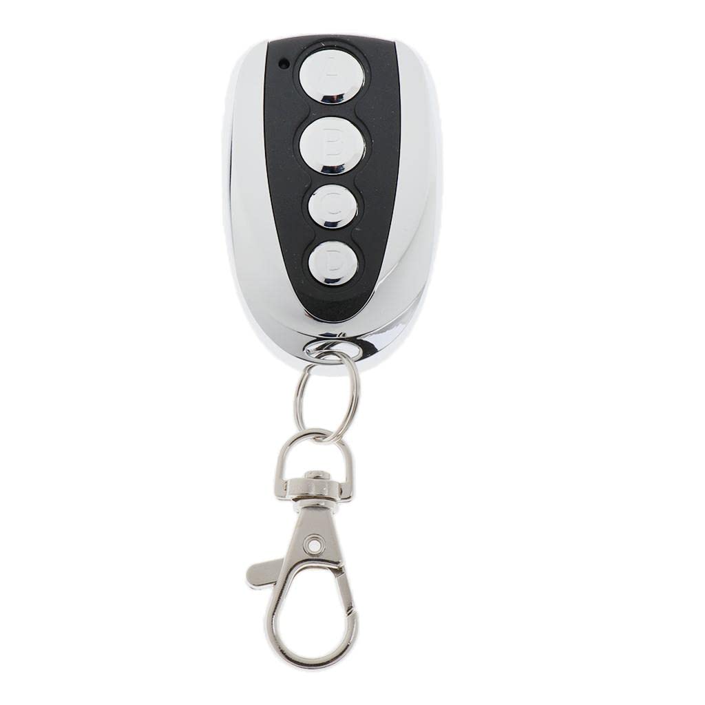 CALANDIS® Universal 433MHz Electric Garage Door Opener Remote Control Key Fob Replacement - Compatible with Most Cloning Gate Systems | Easy DIY Installation for Home & Business Security