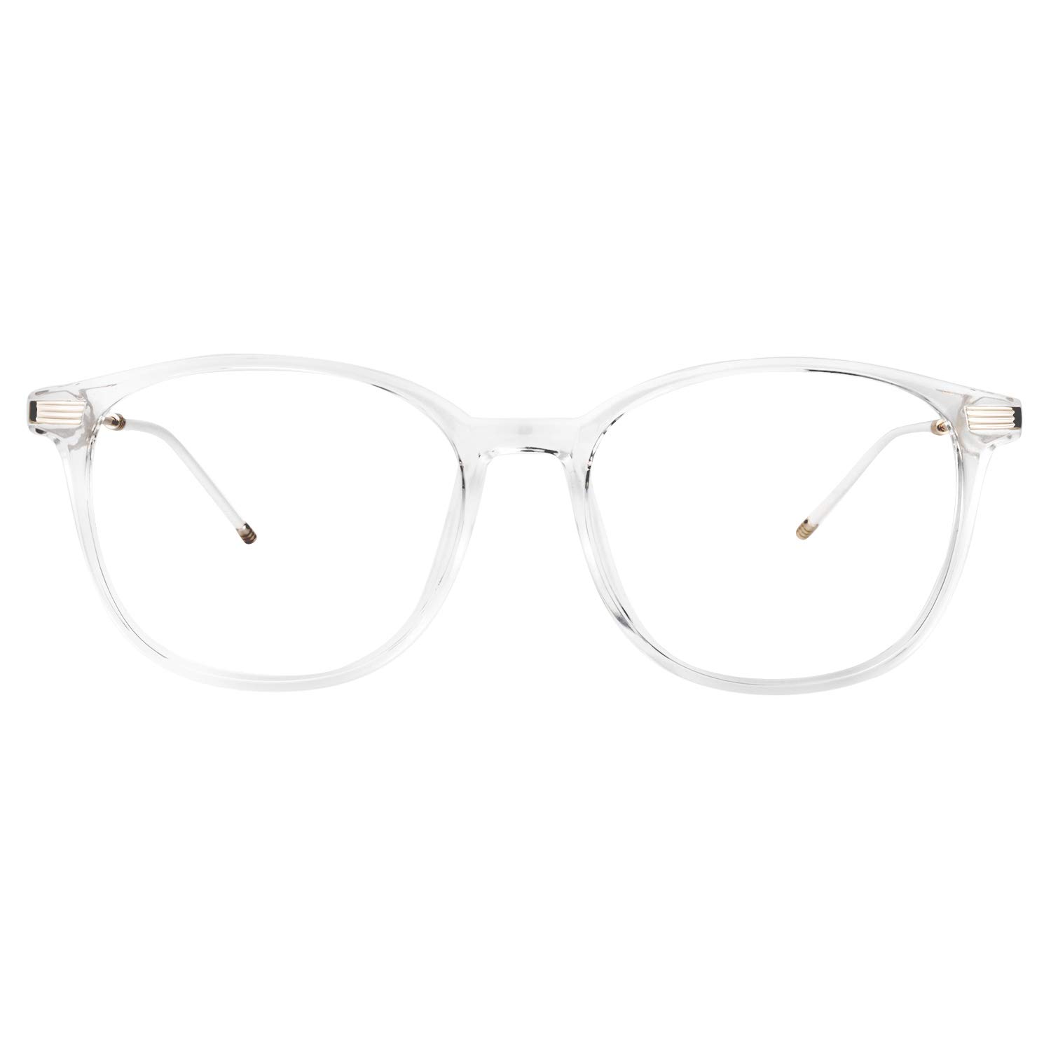 Zeelool Unisex Square Blue Light Blocking Glasses for Office & Computer Use - Anti-Eye Strain Glasses with UV Protection - Stylish Greene FP0327 Eyewear for Work, Gaming & Screen Time