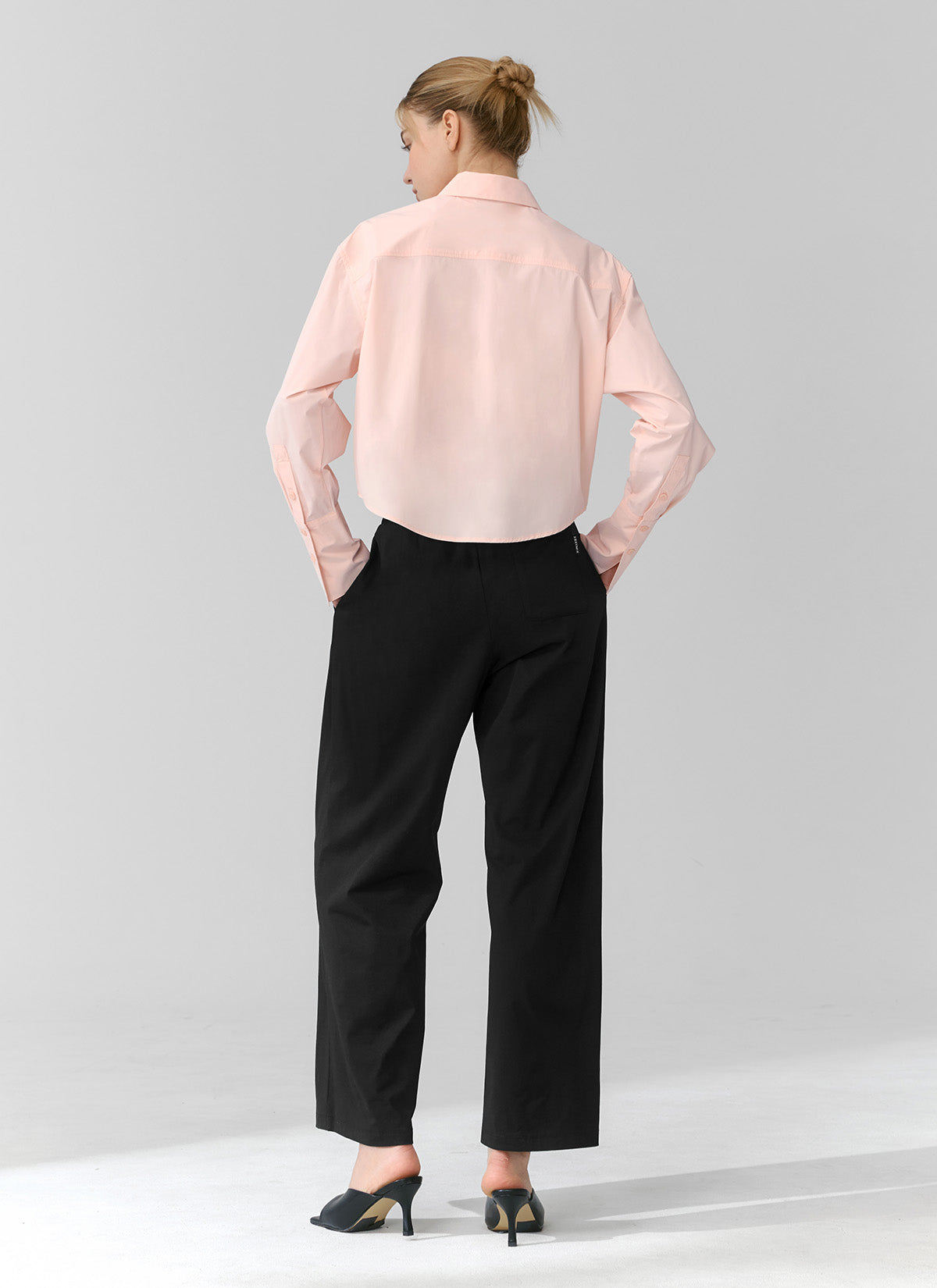 Ecodex All Banding Semi Wide Pants - Comfortable Stretch Women's Trousers for Work, Travel & Casual Wear | Plus Size & Petite Friendly