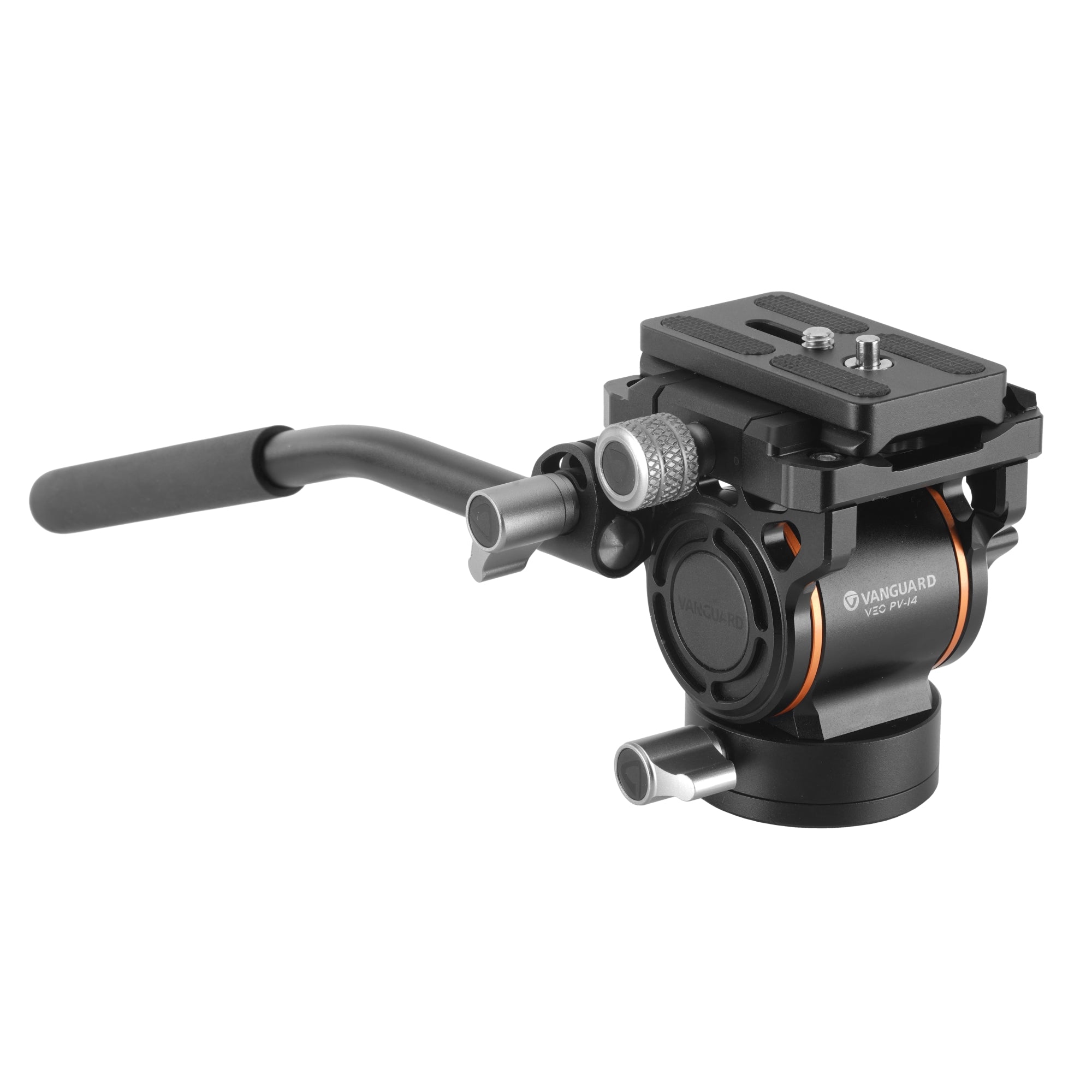 VEO PV 14 Spring Assisted Video Head for DSLR Cameras, Binoculars & Spotting Scopes - Smooth Pan & Tilt Motion for Wildlife Photography, Bird Watching & Outdoor Videography