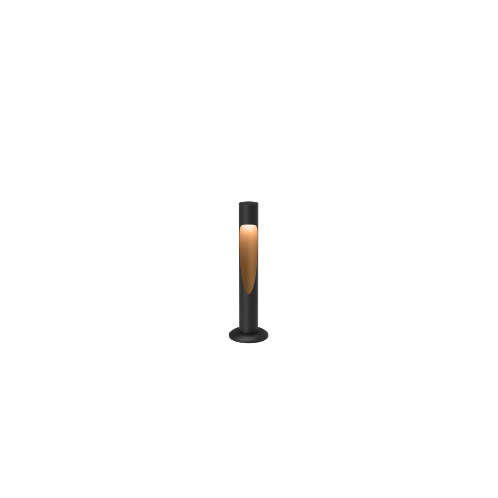 Flindt Outdoor Garden Bollard Light - Solar Powered LED Landscape Lighting for Pathways, Driveways, and Yards | Weather-Resistant Decorative Post Light for Home & Commercial Use