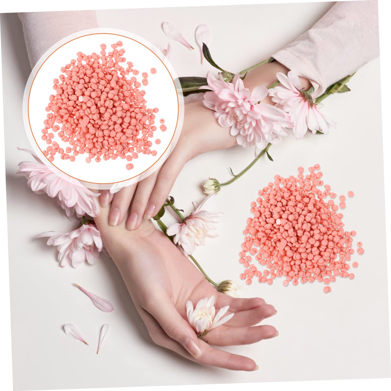 Professional Hair Removal Wax Kit - Pink Hard Wax Beads & Wax Warmer for Face & Body | Includes Wax Sticks, Sugar Wax & Wax Strips | Perfect for Salon, Spa & At-Home Waxing
