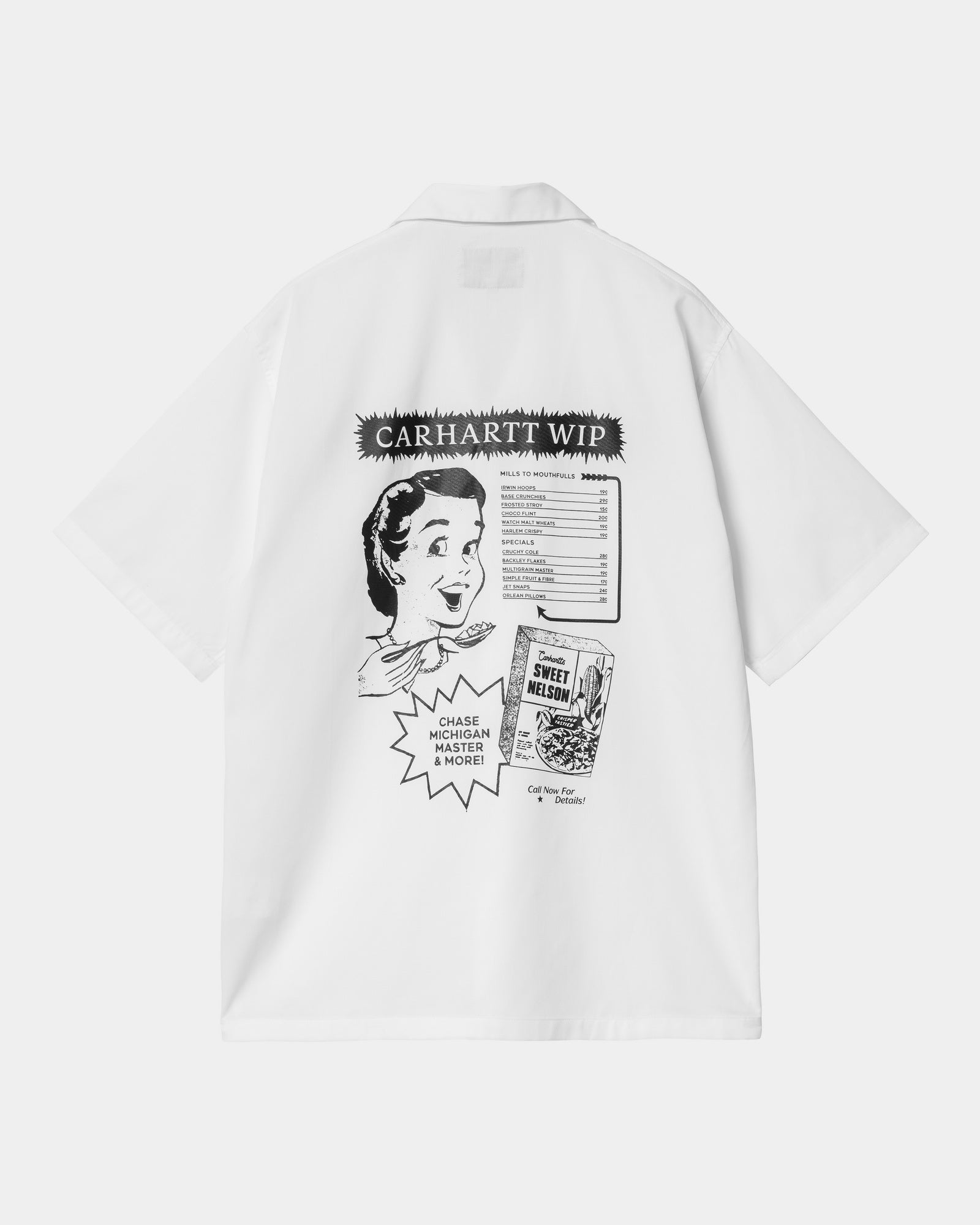Premium Short Sleeve Deli Shirt for Men & Women - Classic White & Black Cotton Work Shirt | Perfect for Restaurant Staff, Chefs, and Food Service Professionals
