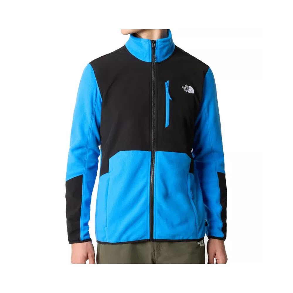 THE NORTH FACE Men's Glacier Pro Full Zip Fleece Jacket - Lightweight, Breathable & Warm for Hiking, Camping & Outdoor Adventures